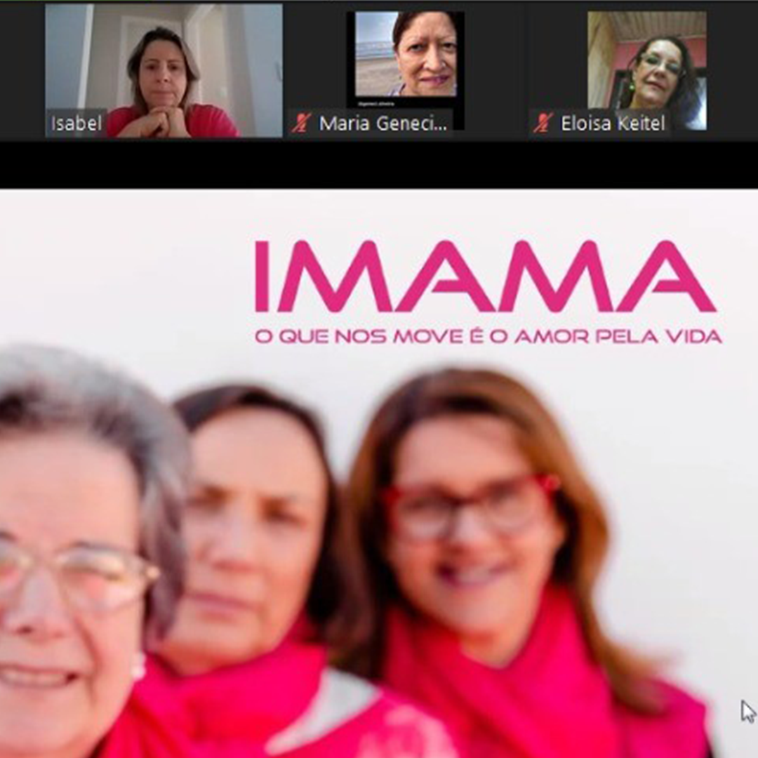  IMAMA participa de encontro virtual do SindisprevRS em alerta ao câncer de mama