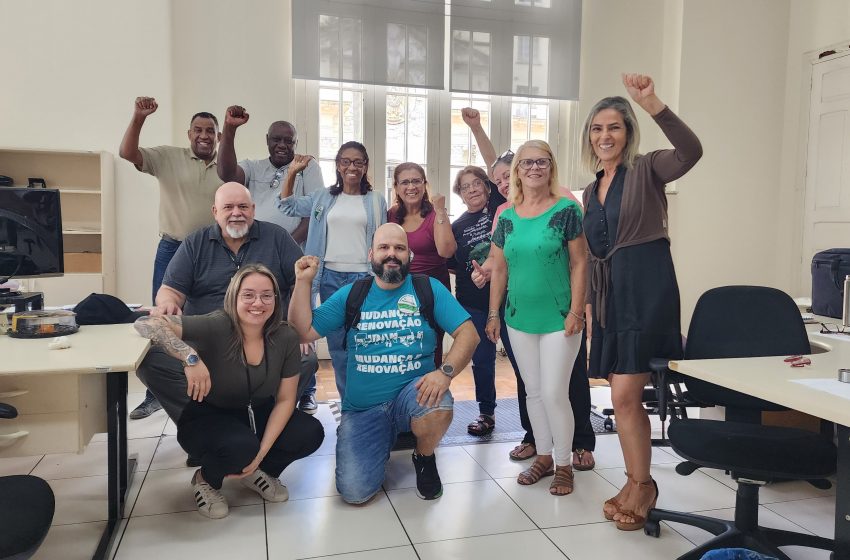  Diretores do SindisprevRS mobilizam servidores da SEMS-RS em Porto Alegre