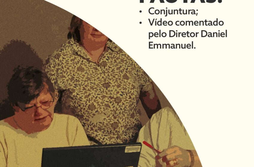  Atenção! Reunião de Aposentados de amanhã (21) será somente ONLINE!